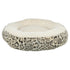 Trixie Hondenmand Leo Soft Rond Pluche Creme / Panterprint 50 Cm
