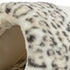 TRIXIE KATTENMAND IGLO LEO  SOFT PLUCHE CREME / PANTERPRINT