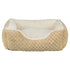 TRIXIE HONDENMAND KALINE MIO HOEKIG LICHTBRUIN / CREME