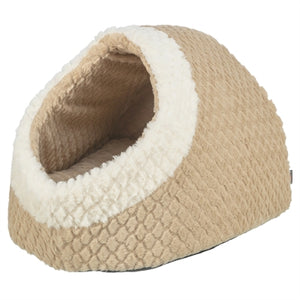 Trixie Kattenmand Iglo Kaline Mio Lichtbruin / Creme 35X41X26 Cm