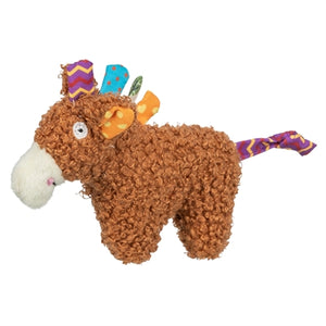 TRIXIE PAARD PLUCHE MET KATTENKRUID / CATNIP BRUIN
