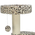 TRIXIE KRABPAAL LEO PANTERPRINT ROND CREME