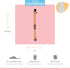 HAPPY PET TABBY PATCH HALSBAND KAT RUIT ORANJE
