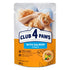 CLUB 4 PAWS PREMIUM ADULT POUCH ZALM IN SAUS