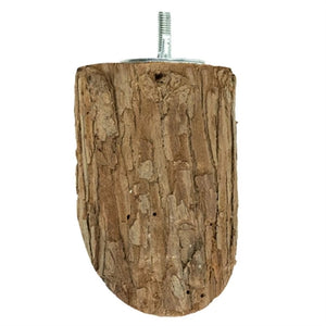 BACK ZOO NATURE WOOD SLICE PERCH