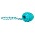 Trixie Jumper Kegel Aan Touw Super Strong Tpr Petrol 35X6X6 Cm
