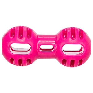TRIXIE DUMBELL SOFT & STRONG TPR ROZE