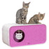 TRIXIE SPEELBOX MERLE VIERKANT VILT ZAND / ROZE