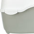 TRIXIE KATTENBAK DAVIO TOP OUTDOOR MET KAP GRIJS / WIT