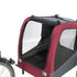 TRIXIE HONDENFIETSKAT GRIJS / ROOD