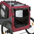 TRIXIE HONDENFIETSKAT GRIJS / ROOD