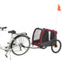 TRIXIE HONDENFIETSKAT GRIJS / ROOD