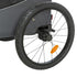 TRIXIE HONDENFIETSKAT GRIJS / ROOD