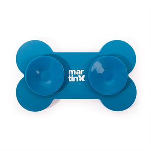 MARTIN LIKMAT BOT MET ZUIGNAPPEN SILICONEN BLAUW