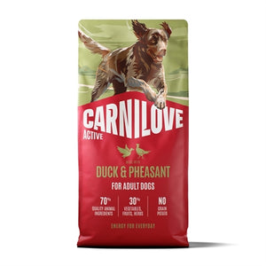 Carnilove Active Adult All Breeds Duck / Pheasant 12 Kg