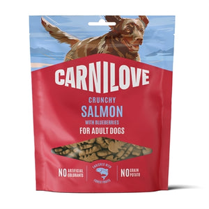 CARNILOVE CRUNCHY SNACK SALMON / BLUEBERRIES
