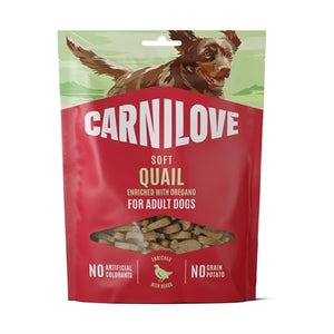 CARNILOVE SOFT SNACK QUAIL / OREGANO