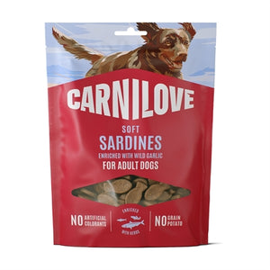 CARNILOVE SOFT SNACK SARDINES / WILD GARLIC