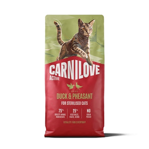 Carnilove Active Adult Sterilised All Breeds Duck / Pheasant 6 Kg