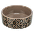 Trixie Voerbak / Drinkbak Leo Keramiek Panterprint Assorti 1 Ltr 18X18X7 Cm