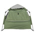 TRIXIE HONDENTENT POP-UP OLIJFGROEN / BEIGE