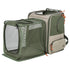 Trixie Rugzak Rocco Maximaal 10 Kg Beige / Olijfgroen 40X30X42 Cm