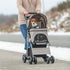 Trixie Hondenbuggy Maximaal 15 Kg Taupe 47X80X100 Cm