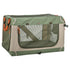 Trixie Kennel Comfy Bench Stof / Reismand Olijfgroen / Beige 52X85,5X49,5 Cm