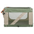 Trixie Kennel Comfy Bench Stof / Reismand Olijfgroen / Beige 64X95,5X60,5 Cm