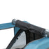 TRIXIE FIETSKAR TOT 35 KG BLAUW / GRIJS M 81X102/145X102 CM