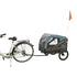 Trixie Fietskar Tot 45 Kg Blauw / Grijs L 81X112/155X112 Cm