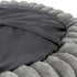 Trixie Hondenmand Lonni Rond Brede Ribstof Antraciet 60X60X13Cm