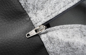 Bia Bed Kunstleer Hoes Hondenmand Zwart BIA-4 85X70X15 CM