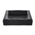 Bia Bed Kunstleer Hoes Hondenmand Zwart Bia-4 85X70X15 Cm