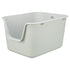 Trixie Kattenbak Pavo Hoge Rand Grijs 44X55X32 Cm