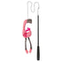 TRIXIE KATTENHENGEL TELESCOPISCH GROTE KATTEN MET FLAMINGO ROZE