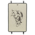 TRIXIE KRABMAT MET PRINT TAUPE