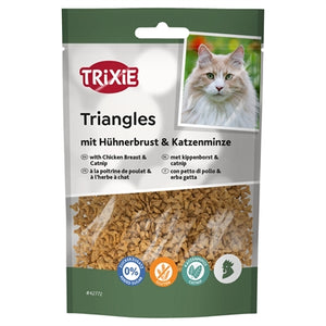 Trixie Triangles Met Kippenborst En Catnip 50 Gr