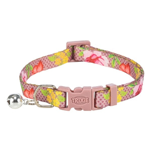 Trixie Kattenhalsband Bloemen Motief Assorti 20-34X1 Cm