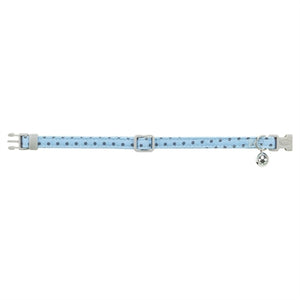 Trixie Kattenhalsband Stippen Motief Blauw 20-30X1 Cm