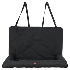 Trixie Autostoel Kussen Dubbel Zwart 95X50X10 Cm