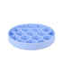 Zolux Voerbak Hond Slow Feed Met Zuignappen Silicone Blauw 21,5X21,5X4,5 Cm