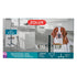 Zolux Voerstandaard Voerbak / Waterbak Verstelbaar Rvs 2X1,5 Ltr 21 Cm 51X45X26,5