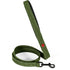 Zolux Expert Hondenriem Premium Leer / Neopreen Groen 100X2 Cm