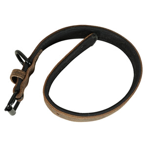 Zolux Expert Halsband Hond Premium Leer / Neopreen Bruin 45X1,8 Cm