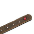 Zolux Expert Halsband Hond Premium Leer / Neopreen Bruin 45X1,8 Cm