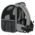 Zolux Kattentas Rugtas Maximaal 8 Kg Grijs / Zwart 30X25,5X42 Cm