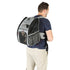 Zolux Kattentas Rugtas Maximaal 8 Kg Grijs / Zwart 30X25,5X42 Cm