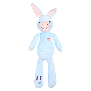 Zolux Furry Farm Ezel Hassan Pluche Met Touw Blauw 69X23X9,5 Cm