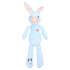 Zolux Furry Farm Ezel Hassan Pluche Met Touw Blauw 69X23X9,5 Cm
